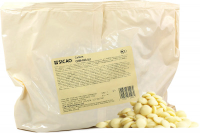 Шоколад белый CHW-R28-557  Sicao (2,5кг)