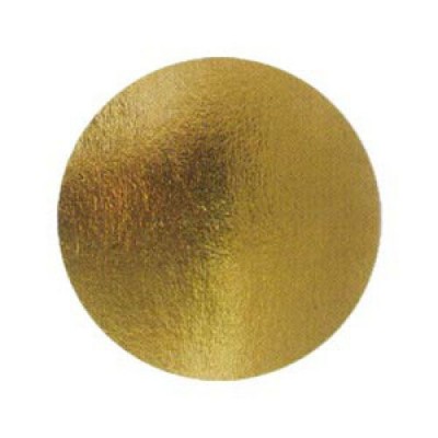 Подложка картонная круг №18 золото(50шт) 64164