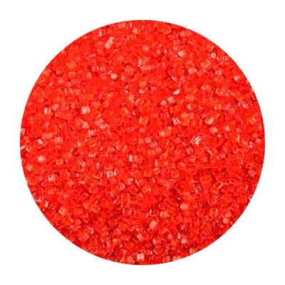 Посыпка декоративный кристал. сахар красный 15611  1 кг