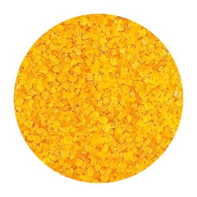 Посыпка декоративный кристал. сахар желтый 15604  1кг