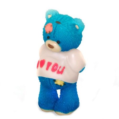 Форма пластиковая 3D"Медвежонок Тедди"I Love you "(2 половинки)