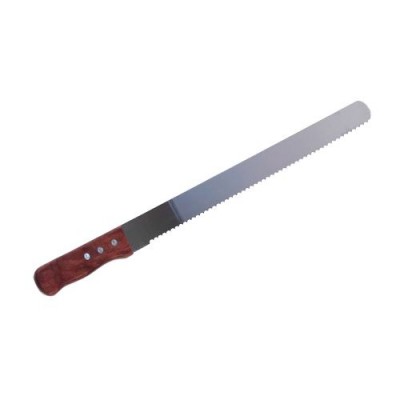 Кухонные принадлежности из коррозионной стали: нож с узкими зубчиками (длина лезвия 36см)WH0913 14264