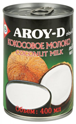 Молоко кокосовое AROY-D 400мл
