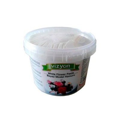 Сахарное тесто т.м. "Визьен" цвет в ассортименте (Мастика сахарная "Визьен" белая цветочная)1 кг