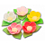 Вафельные  цветы Кувшинка на трилистн. (80) 8835